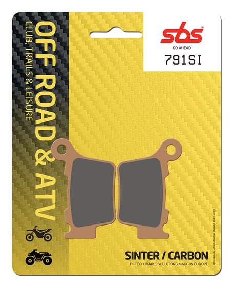 450 SEF FACTORY (2012 - 2019) brakepads sintered offroad | SBS