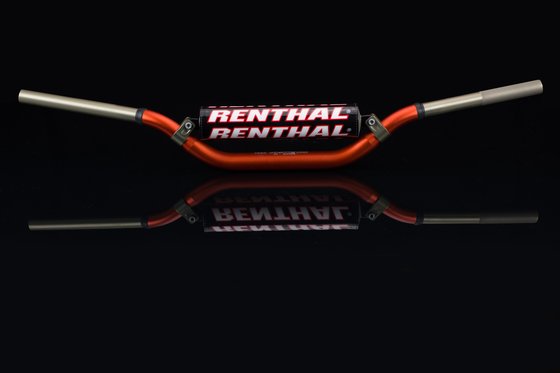 EC 125 (1997 - 2011) renthal twinwall 999 handlebar in orange | RENTHAL