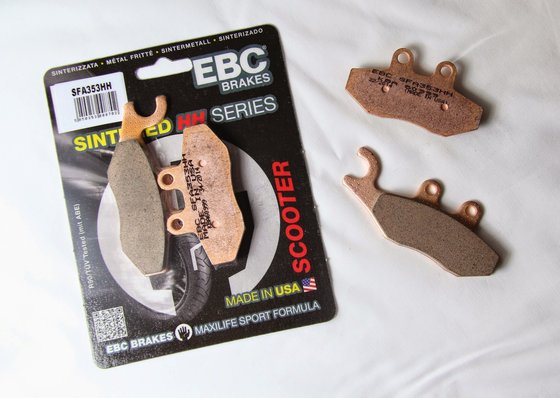 DJANGO 50 2T (2015 - 2018) sfahh sintered scooter series pads | EBC