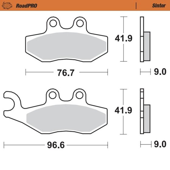 CITYSTAR 200 (2013 - 2018) scooter brake pad | MOTO-MASTER