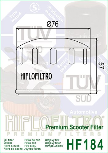 SATELIS 400 (2007 - 2013) oil filter | Hiflofiltro