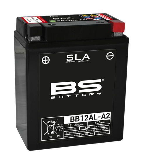 CITYSTAR 125 (2014 - 2020) sla 12v 150 a battery | BS BATTERY