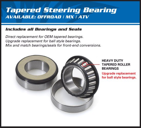 SMX 660 (2005 - 2009) steering bearing kit | All Balls