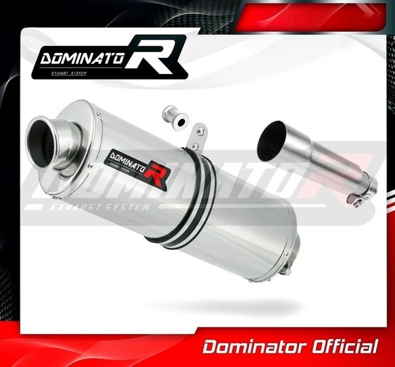 BAJA SENDA 125 (2008 - 2015) exhaust silencer oval | Dominator