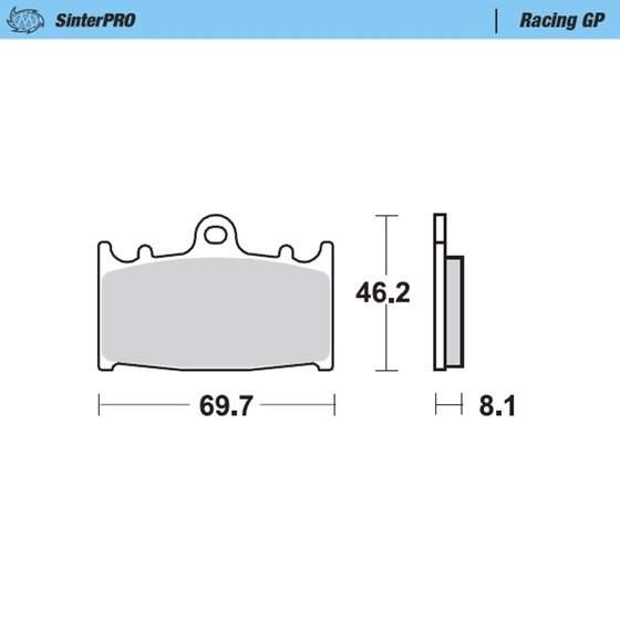 EC 250 2T (2000 - 2023) racing brake pads | MOTO-MASTER