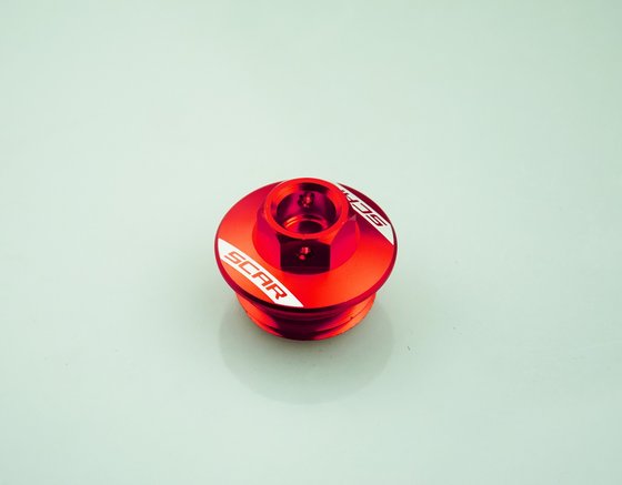 450 SEF FACTORY (2015 - 2022) scar red oil filler cap | SCAR