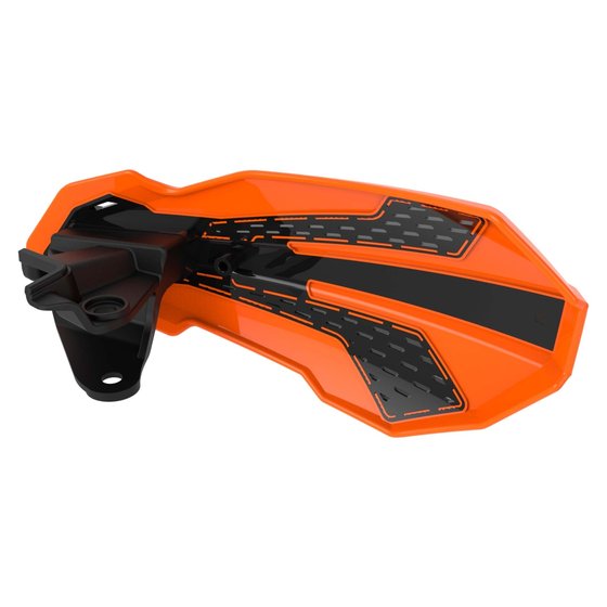 SE R 300 (2017 - 2021) mx flow handguards in orange/black | POLISPORT