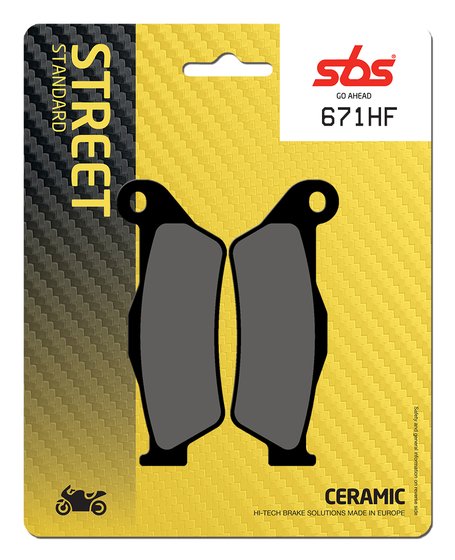 SE 3.0 F (2010 - 2019) brakepads ceramic | SBS