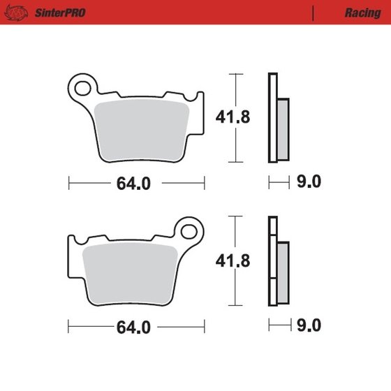 SE 3.0 F (2014 - 2015) sintered metal racing brake pads | MOTO-MASTER