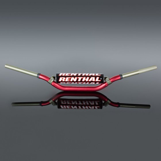 EC 125 (1997 - 2011) renthal twinwall 997 handlebar in red | RENTHAL