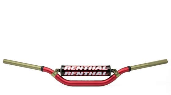 EC 250 RACING 2T (2008 - 2019) renthal twinwall 997 handlebar in red | RENTHAL