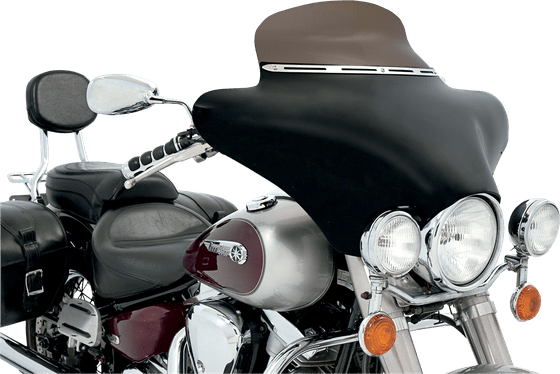 SCOUT BOBBER (2018 - 2022) slotted slim windshield trim | MEMPHIS SHADES HD