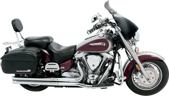 SCOUT BOBBER (2018 - 2022) slotted slim windshield trim | MEMPHIS SHADES HD