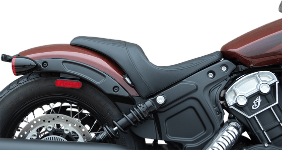 SCOUT BOBBER (2018 - 2022) 3/4 solo seat in diamond black for street bikes | DRAG SPECIALTIES SEATS