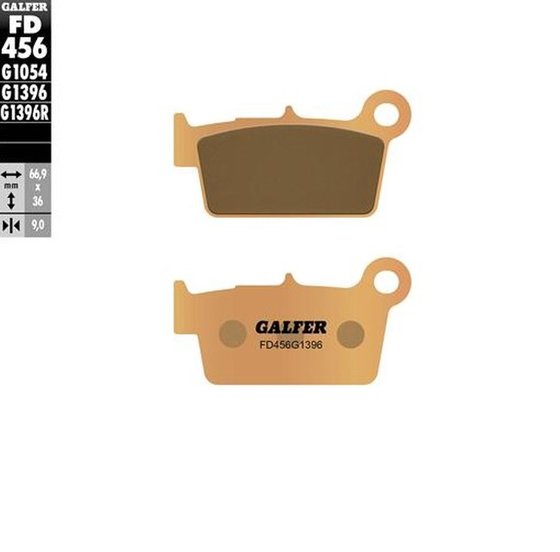 RR 300 (2013 - 2020) street sinter brake pad | GALFER