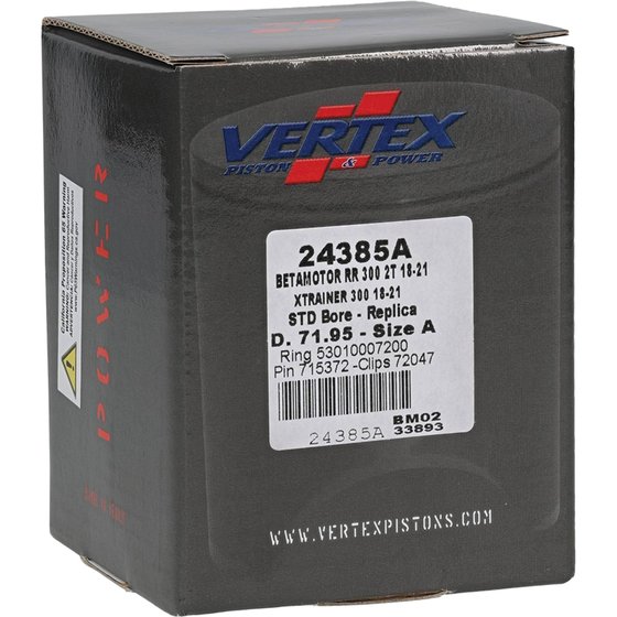 300 XTRAINER 2T (2018 - 2021) cast replica piston kit | Vertex