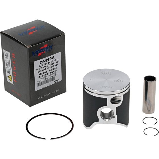 MC 125 (2021 - 2023) forged pro race piston kit | Vertex