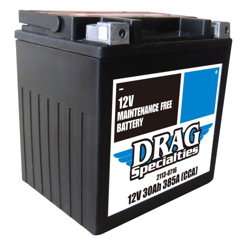 GRANDTOURING SE 1200 LE (2010 - 2017) battery drag yix30l-ft and battery drag ytx30l-ft-bs | DRAG SPECIALTIES BATTERIES