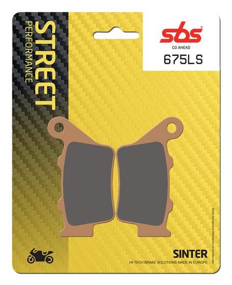 MX 250 (1995 - 2000) brakepads sintered rear | SBS