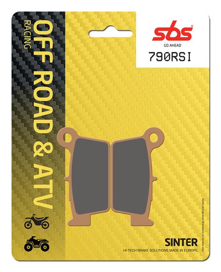 SE 2.5 F (2006 - 2011) brakepads racing sintered | SBS