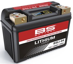 TRV 500 (2003 - 2009) lithium battery | BS BATTERY