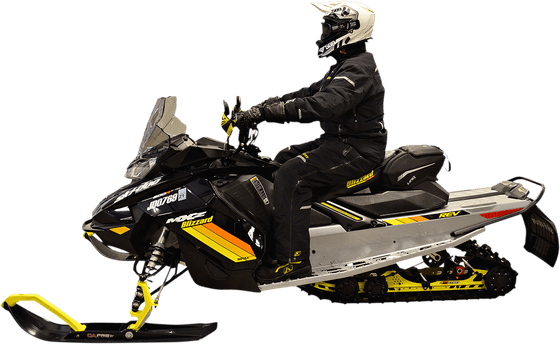 GRANDTOURING 900 (2019 - 2022) 14 inch low windshield for snowmobiles | POWERMADD