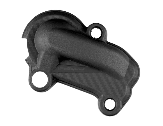 EC 300 2T (2021 - 2023) engine water pump cover for ktm exc/te black | POLISPORT