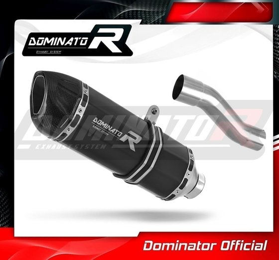 TRK 502 X (2018 - 2021) exhaust silencer muffler hp1 black | Dominator