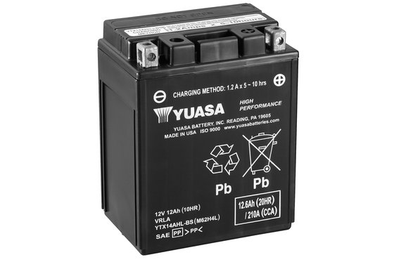 600 RC (1991 - 1993) maintenance-free replacement battery | YUASA