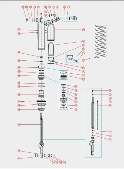 250 SEF (2014 - 2022) shock bush 18mm | KYB