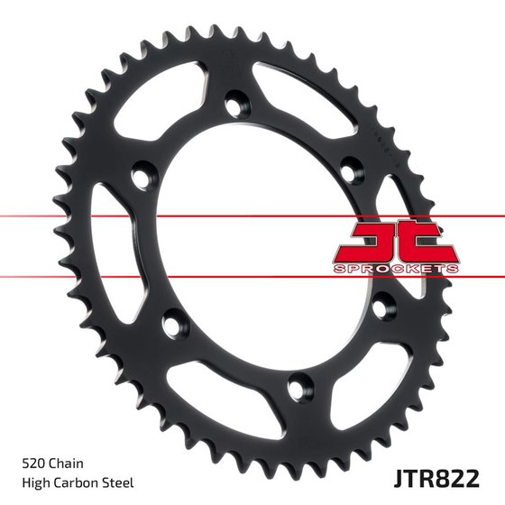 EC 250 RACING 2T (2012 - 2014) steel rear sprocket | JT Sprockets