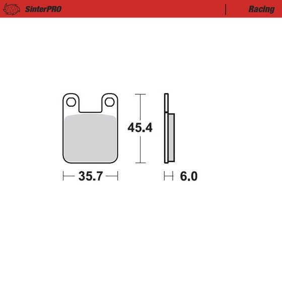 REV 50 (2000 - 2019) moto-master brakepads ktm 65 | MOTO-MASTER