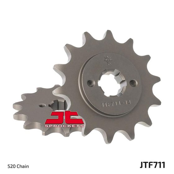 PLANET 125 (1998 - 2000) steel front sprocket | JT Sprockets