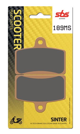 50 SENDA (2006 - 2008) brakepads maxi sinter (821hs) | SBS