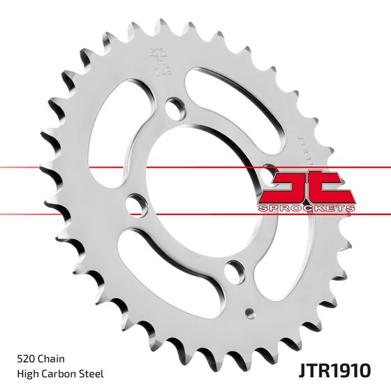 190 OVERLAND (2007 - 2009) steel rear sprocket | JT Sprockets