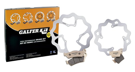 FE 390 (2011 - 2011) front and rear brake kit | GALFER