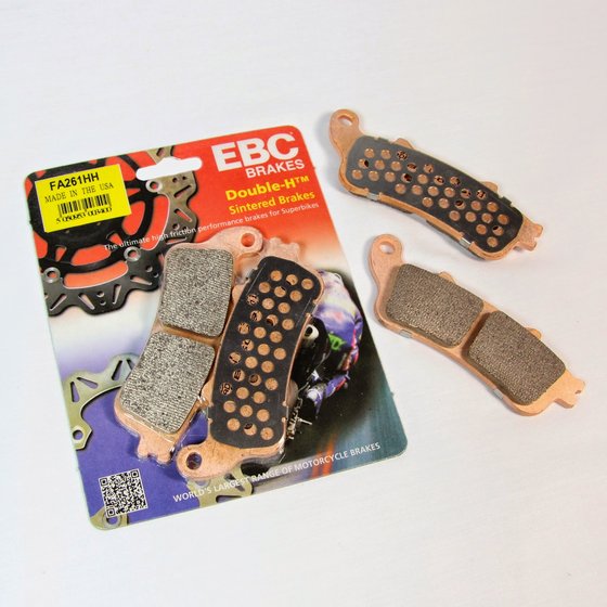 KARION 125 (2008 - 2015) usa made double-h series sintered brake pads | EBC