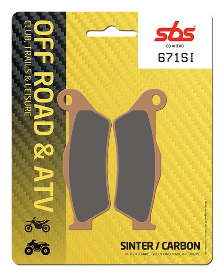 FC 400 (1999 - 2002) brakepads sintered offroad | SBS