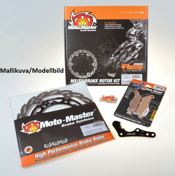 450F (2006 - 2009) moto-master kit floating 270 offroad tm (disc-adapter-brakepads) | MOTO-MASTER