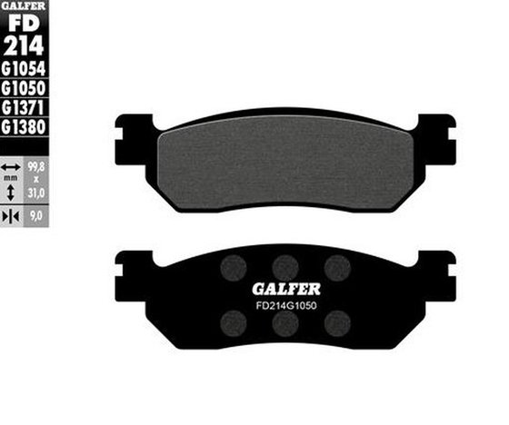 SKYCRUISER 125 (2006 - 2013) organic brake pad for scooter | GALFER