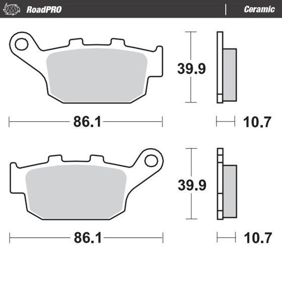 1200 LIGHTNING XB12 (2004 - 2010) ceramic brake pad | MOTO-MASTER