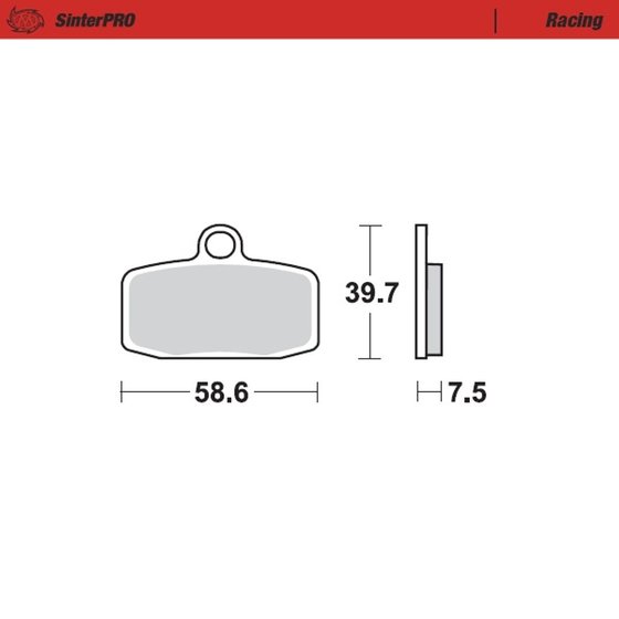 ST 300 (2014 - 2014) sintered metal racing brake pads | MOTO-MASTER