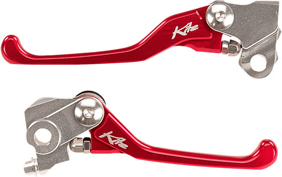 RR 350 (2011 - 2022) set of clutch and brake levers (red) | KITE