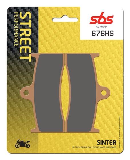 F4 1000 (2004 - 2007) sbs brakepads sintered | DOPPLER