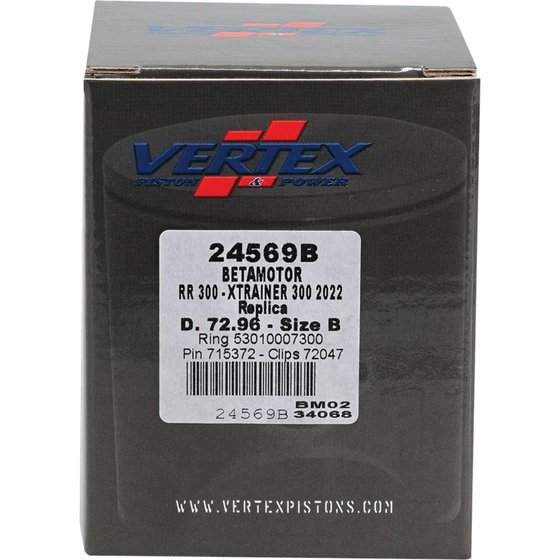 300 XTRAINER 2T (2022 - 2023) cast replica piston kit | Vertex