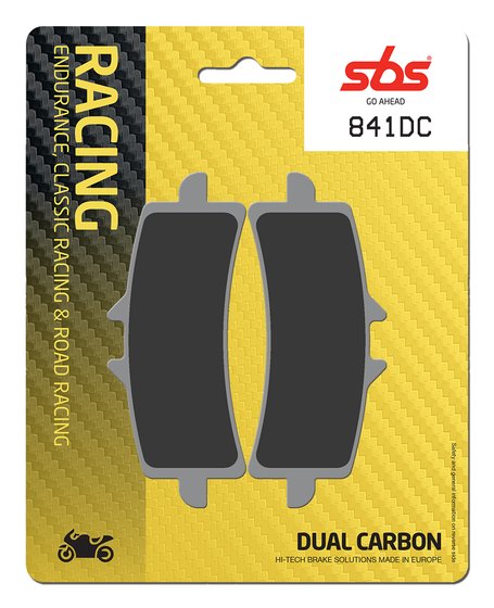 F4 1078 RR 312 (2008 - 2011) brakepads dual carbon | SBS