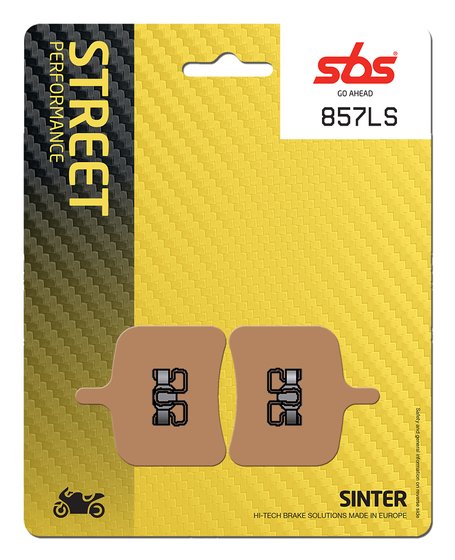 1125 CR (2009 - 2010) sbs brakepads sintered rear | SBS