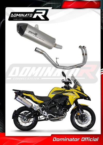 TRK 502 X (2018 - 2021) full exhaust system silencer titanium hp7 | Dominator