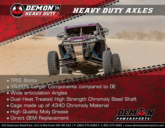 700 PROWLER (2008 - 2014) hd complete axle kit | DEMON