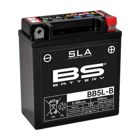 GEOPOLIS 125 (1993 - 1997) bb5l-b sla battery | BS BATTERY